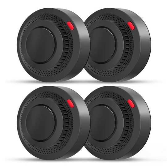 Smart WiFi Smoke and Heat Alarm for Home Fire Safety
