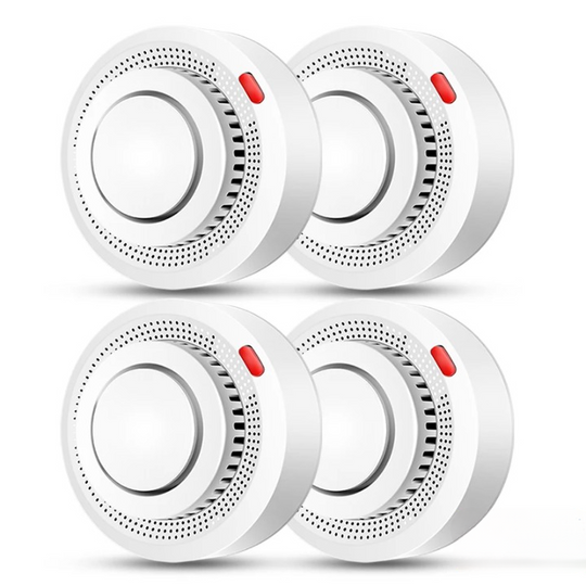 Smart WiFi Smoke and Heat Alarm for Home Fire Safety