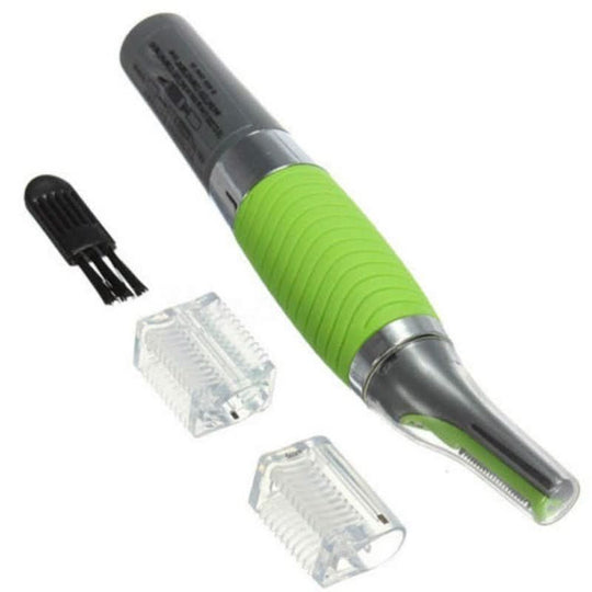 Precision LED Nose and Ear Hair Trimmer for Gentle Grooming