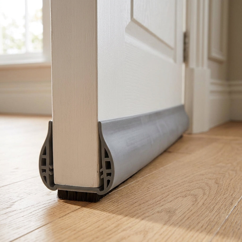 Adjustable Under Door Draft Stopper for Insulation and Soundproofing