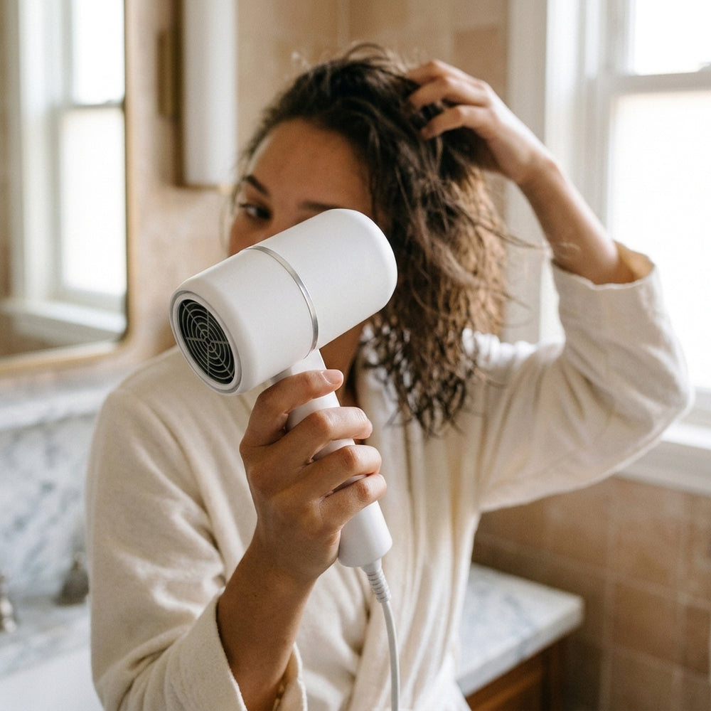 Foldable Travel Ionic Hair Dryer for On the Go Styling