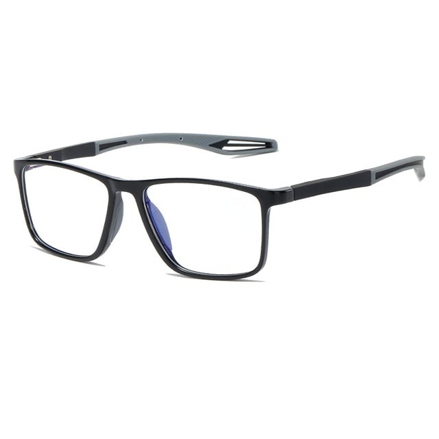 Lightweight Two-Tone Rectangular Reading Glasses for Everyday Clarity