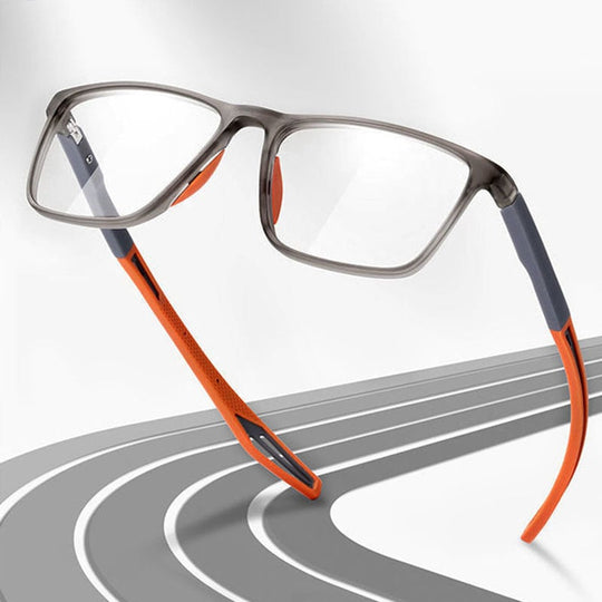 Lightweight Two-Tone Rectangular Reading Glasses for Everyday Clarity