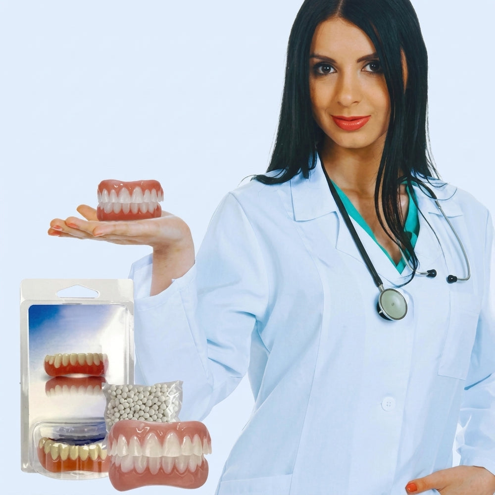 Natural Smile Silicone Snap On Veneers Set for a Confident Comfortable Fit